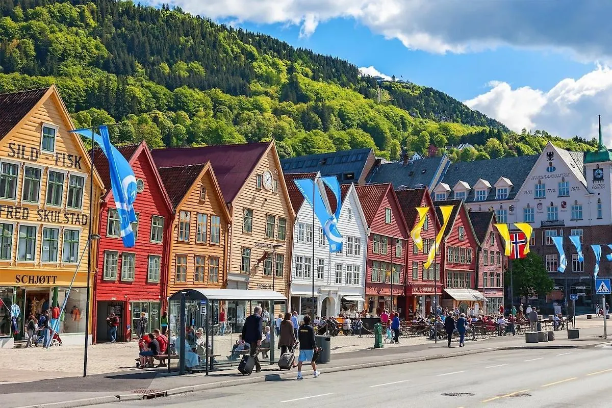 500M To Bryggen - 5M To Bus I 2 Floors & Bathrooms Bergen Apartman